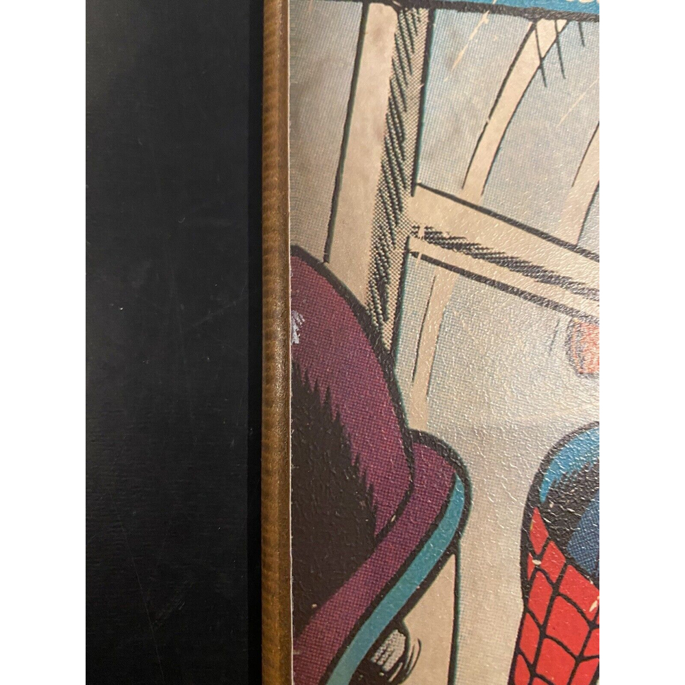Lot=Spider-Man & Super-Man Comic Book Wooden Wall Plaques 13" x 19" - Picture 2 of 5